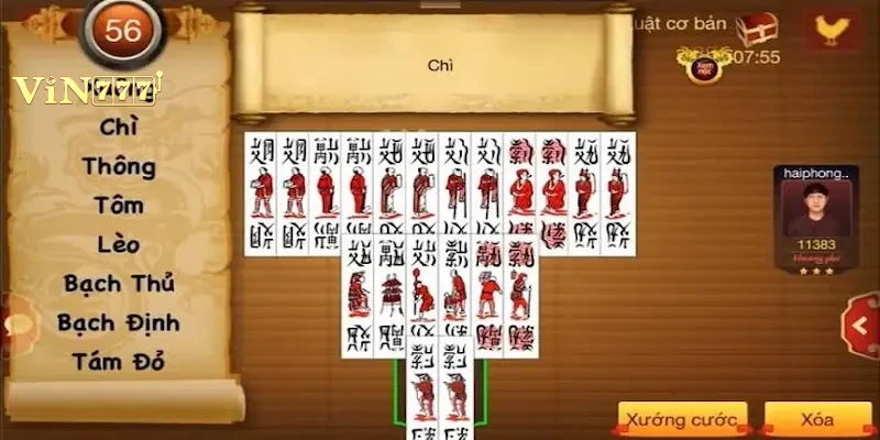 chan-hoc-cach-chiu-u-vin777 Theo dõi lịch sử đánh bài của đối thủ để phán đoán chiến thuật