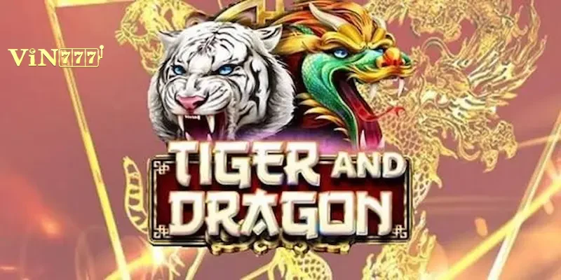 Giao diện bàn chơi Rồng Hổ trực tuyến với các cửa cược chính Rồng, Hổ và Hòa tại nhà cái